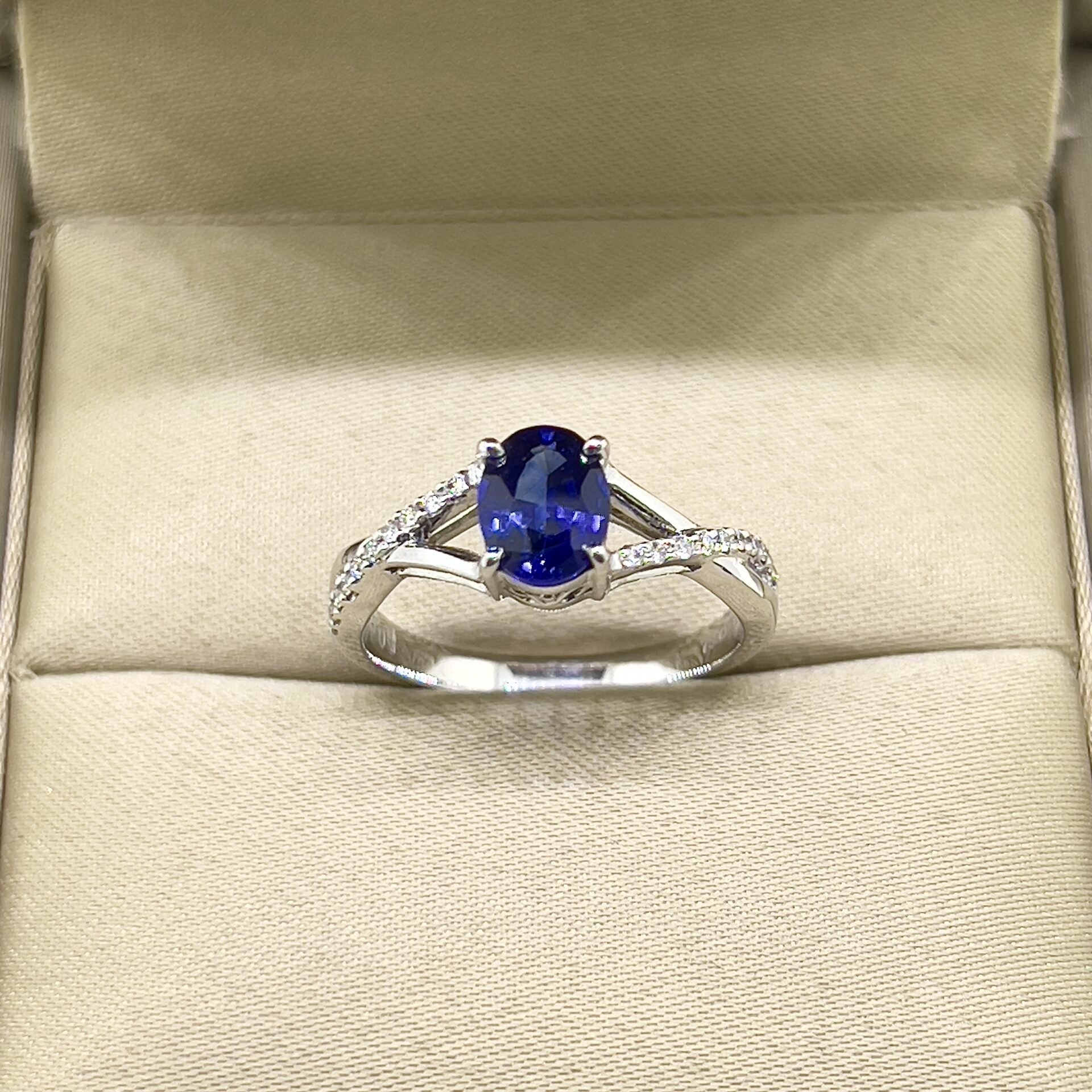 The Royal Blue Diamond, 10.06 Carats from M.S. Rau Antiques | This  #ValentinesDay, show your love with this 10-Carat Royal Blue Diamond! One  of the world's rarest, and most exquisite, natural gemstones.